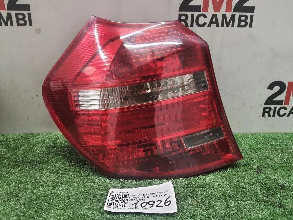 Fanale POST SX 7184955 Bmw Serie 1 E81 Berlina 2005