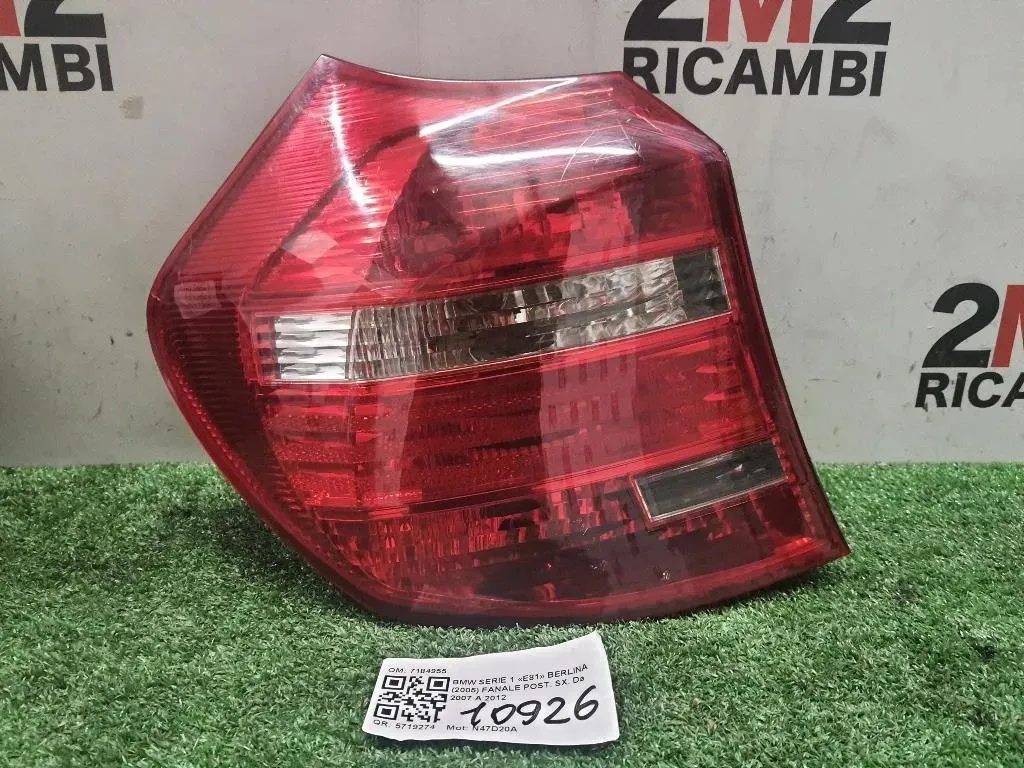 Fanale POST SX 7184955 Bmw Serie 1 E81 Berlina 2005