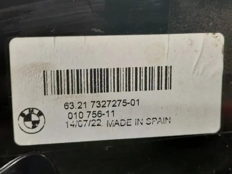 Fanale POST SX 63 21 7327275-01 Bmw Serie 1 E82 Coupe 2005