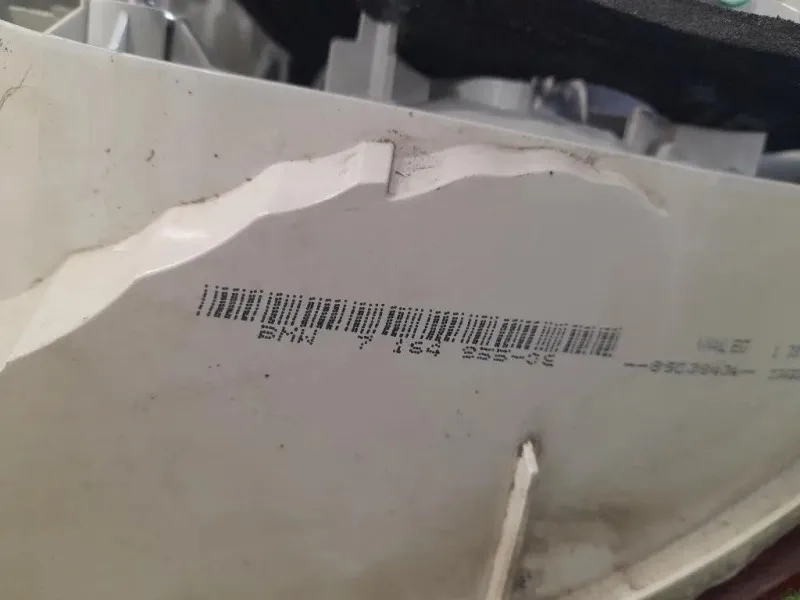 Fanale POST SX 63217164955 Bmw Serie 1 E87 Berlina 2005