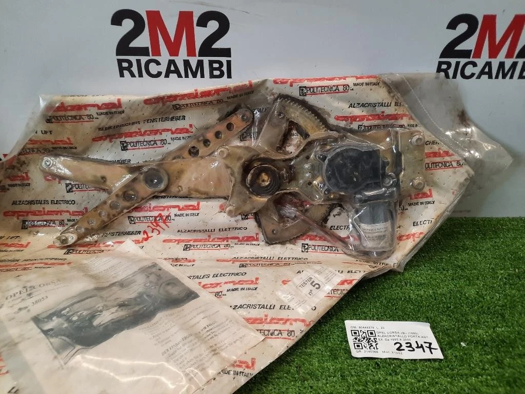 Alzacristallo Porta ANT SX 90444379 Opel Corsa B 1993
