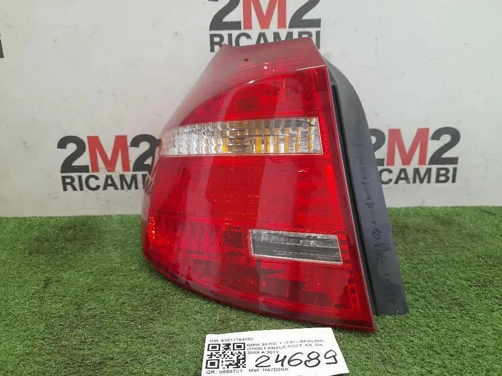Fanale POST SX 63217164955 Bmw Serie 1 E87 Berlina 2005