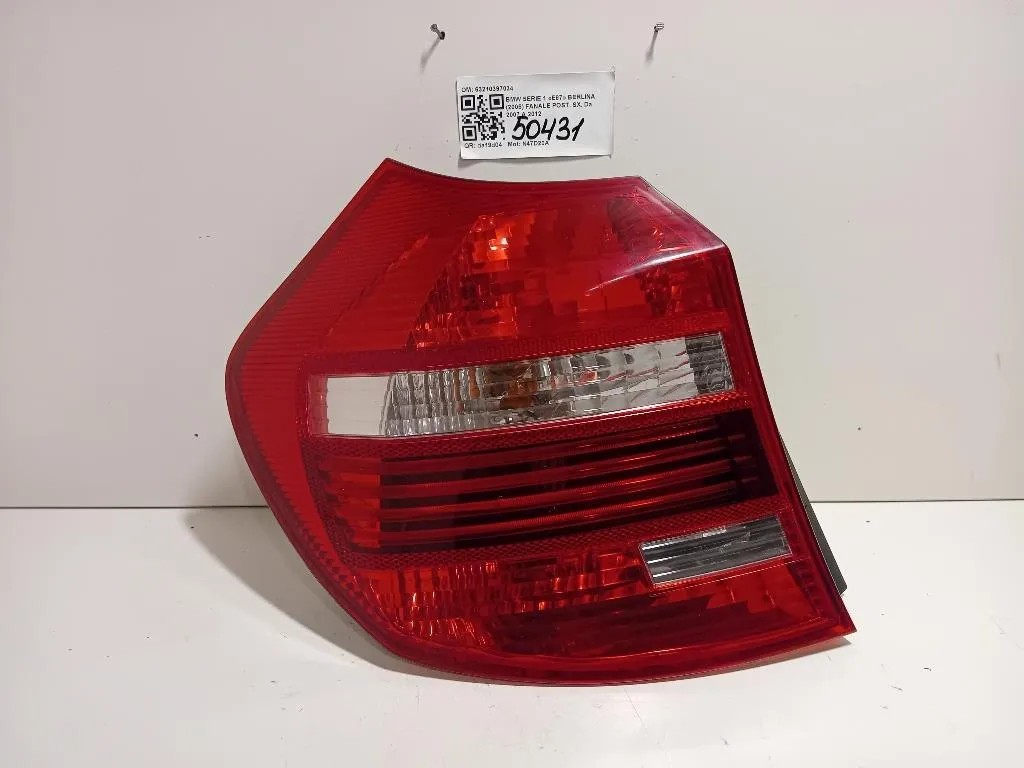 Fanale POST SX 63210397034 Bmw Serie 1 E87 Berlina 2005