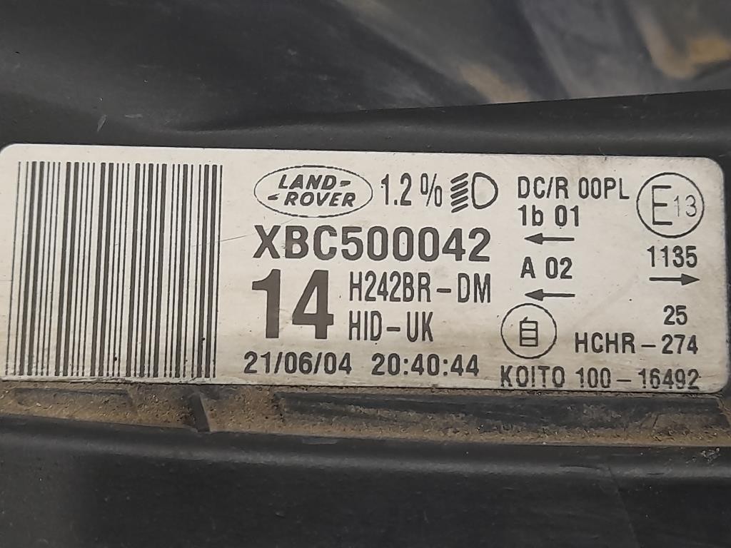 Proiettore ANT DX XBC500042 Land Rover Discovery III 2005