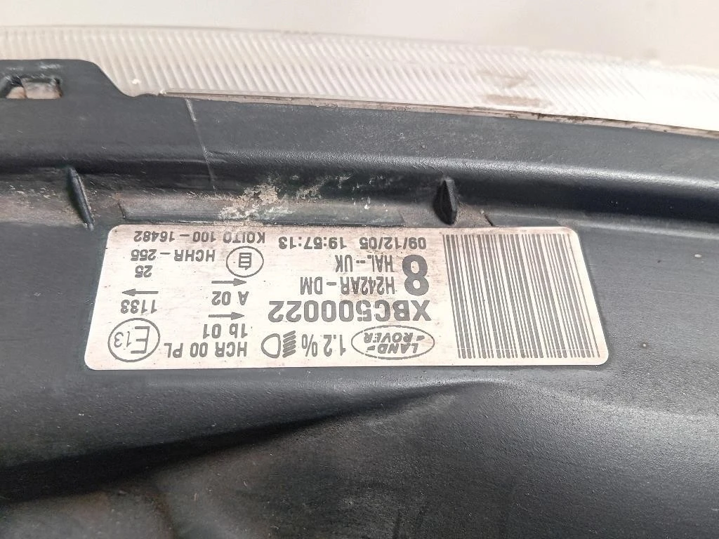 Proiettore ANT DX XBC500022 Land Rover Discovery III 2005