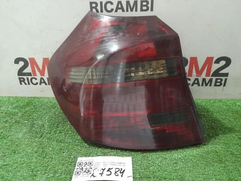 Fanale POST SX 63217285641 Bmw Serie 1 E88 Cabrio 2005
