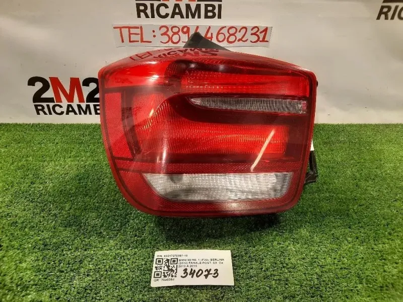 Fanale POST SX 63217270097-10 Bmw Serie 1 F20 Berlina 2012