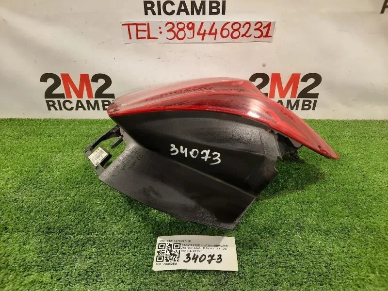 Fanale POST SX 63217270097-10 Bmw Serie 1 F20 Berlina 2012