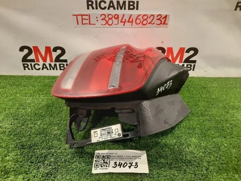 Fanale POST SX 63217270097-10 Bmw Serie 1 F20 Berlina 2012