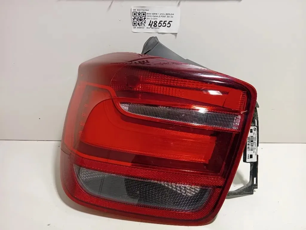 Fanale POST SX 63217241543 Bmw Serie 1 F20 Berlina 2012
