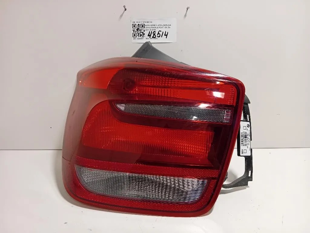 Fanale POST SX 6321 7 270 097-10 Bmw Serie 1 F20 Berlina 2012