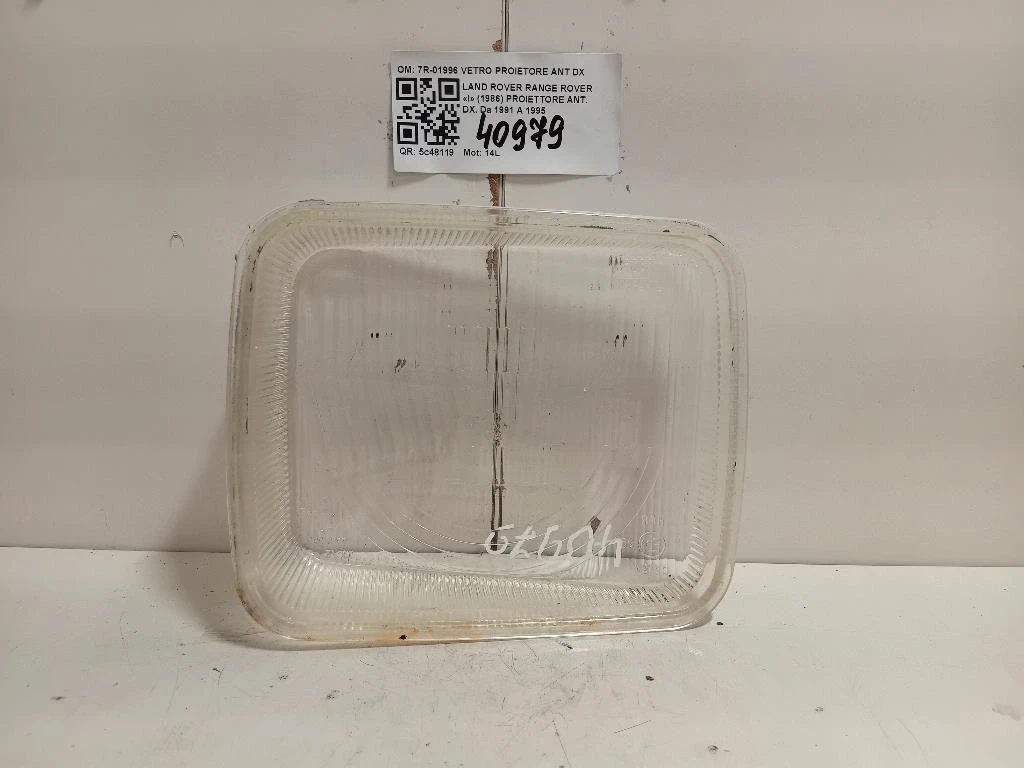 Proiettore ANT DX 7R-01996 VETRO PROIETORE ANT DX Land Rover Range Rover I 1986