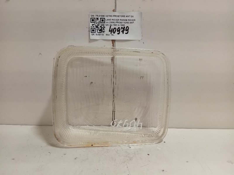 Proiettore ANT DX 7R-01996 VETRO PROIETORE ANT DX Land Rover Range Rover I 1986