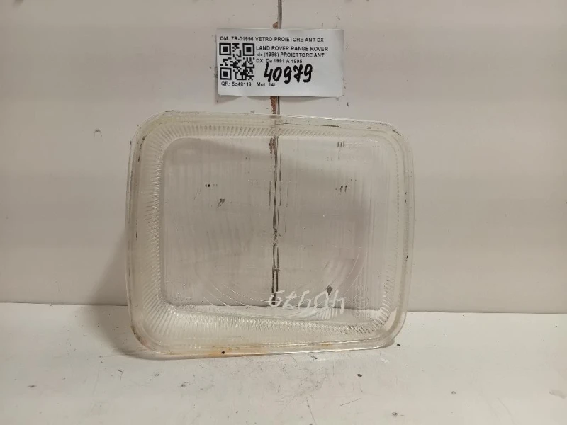 Proiettore ANT DX 7R-01996 VETRO PROIETORE ANT DX Land Rover Range Rover I 1986