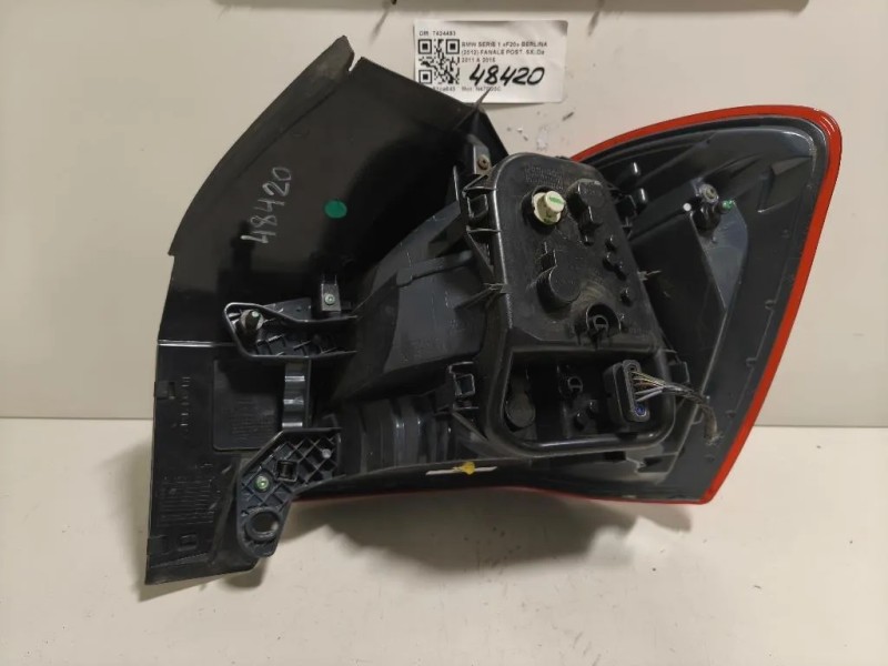 Fanale POST SX 7424493 Bmw Serie 1 F20 Berlina 2012