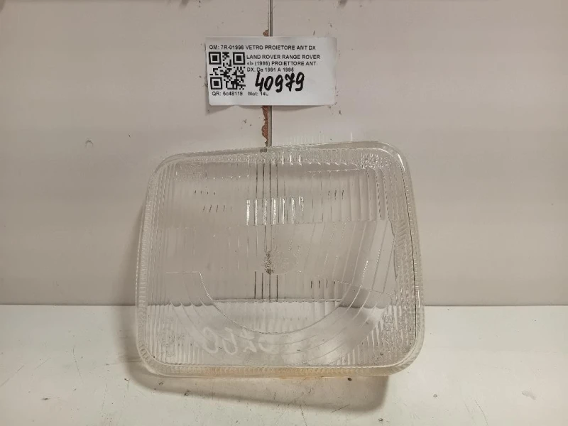 Proiettore ANT DX 7R-01996 VETRO PROIETORE ANT DX Land Rover Range Rover I 1986