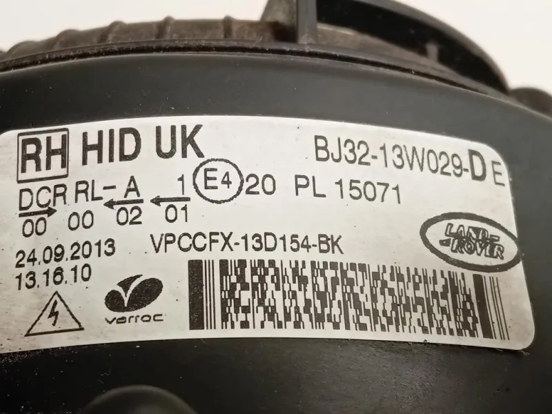 Proiettore ANT DX BJ32-13W029-DE Land Rover Range Rover Evoque I 2011