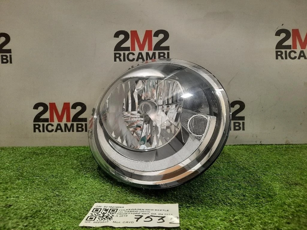 Proiettore ANT DX 5C1941006A Volkswagen NEW Beetle II Cabrio 2011