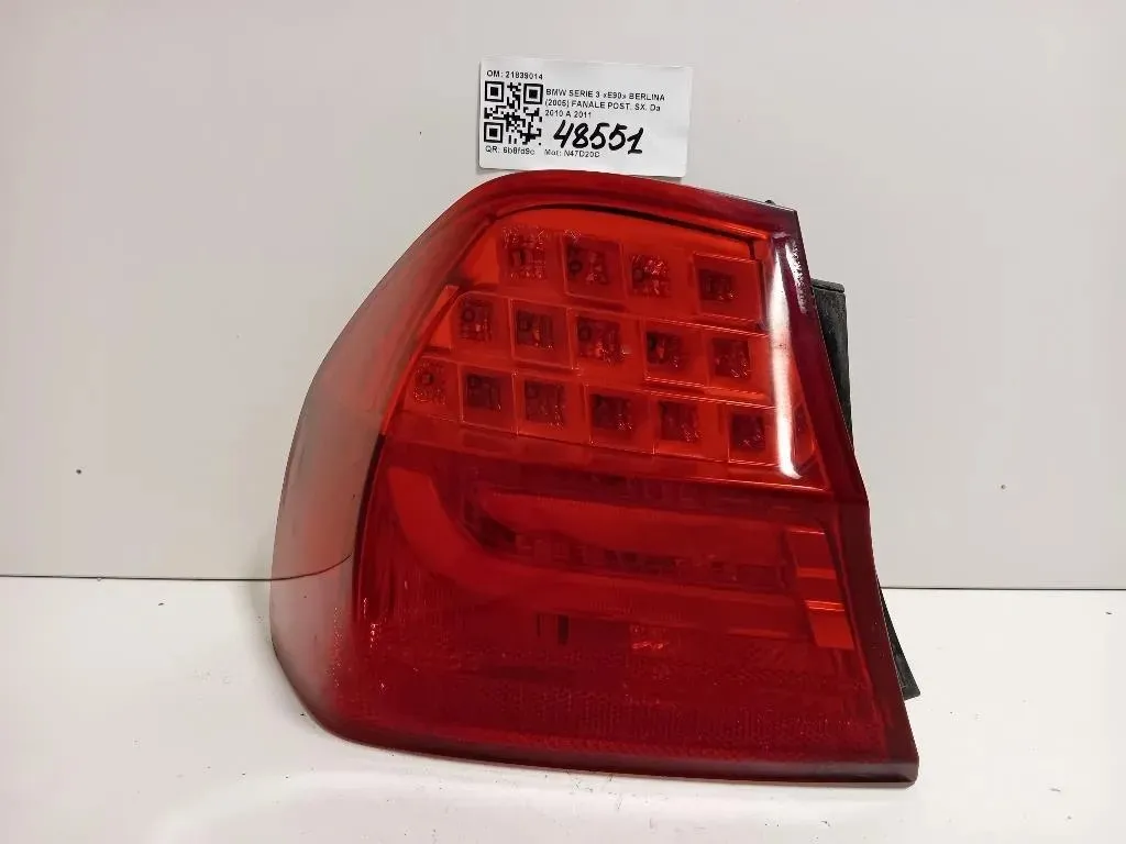 Fanale POST SX 21839014 Bmw Serie 3 E90 Berlina 2005
