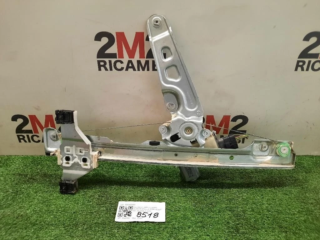 Alzacristallo Porta ANT SX 9682808980 Peugeot 3008 I 2009