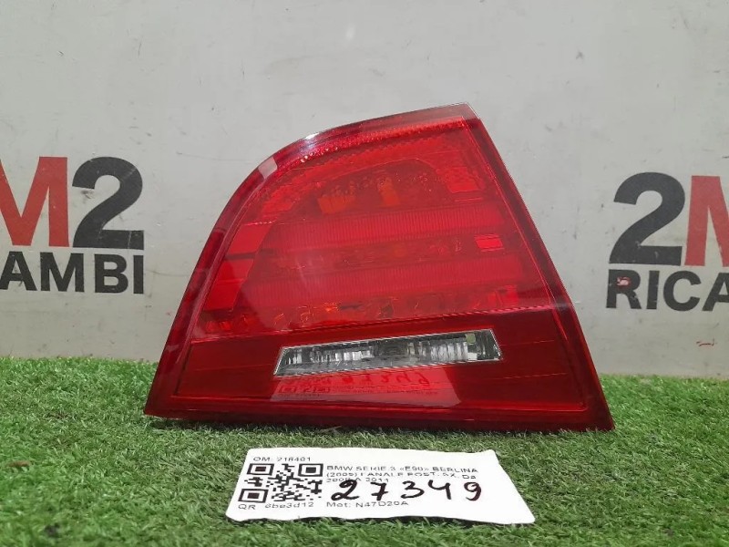 Fanale POST SX 218401 Bmw Serie 3 E90 Berlina 2005