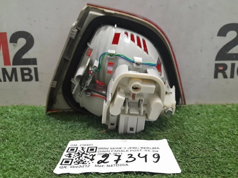 Fanale POST SX 218401 Bmw Serie 3 E90 Berlina 2005