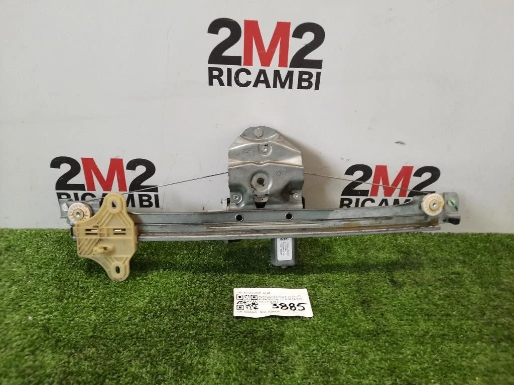 Alzacristallo Porta ANT SX 807210269R Renault Captur I 2017