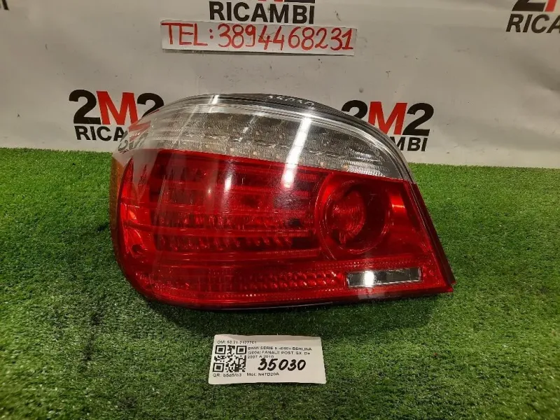 Fanale POST SX 6321-7177701 Bmw Serie 5 E60 Berlina 2004