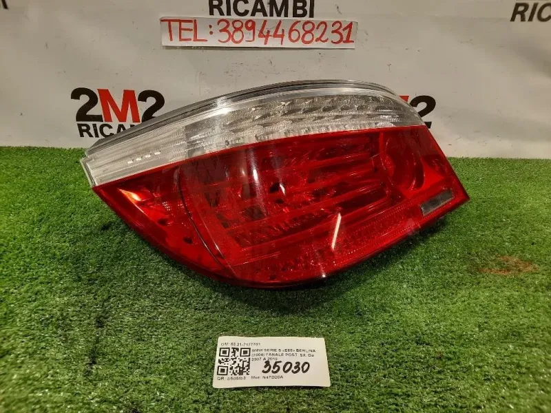 Fanale POST SX 6321-7177701 Bmw Serie 5 E60 Berlina 2004