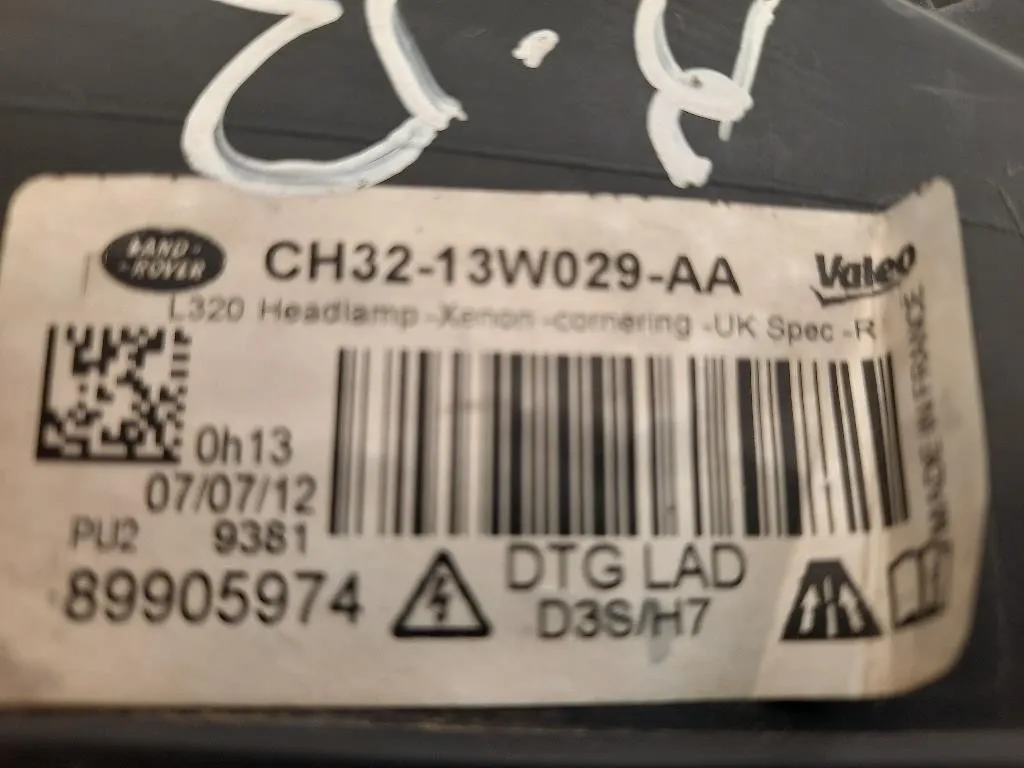 Proiettore ANT DX CH32-13W029-AA Land Rover Range Rover Sport II 2009