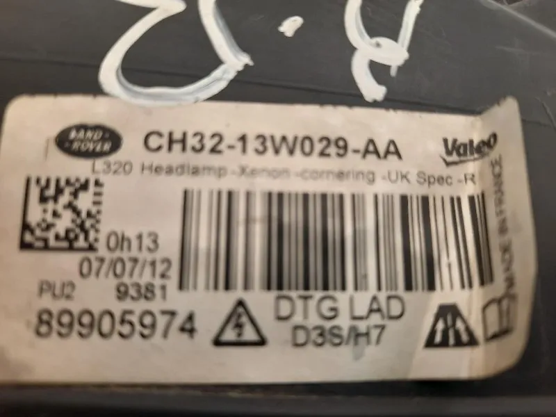 Proiettore ANT DX CH32-13W029-AA Land Rover Range Rover Sport II 2009