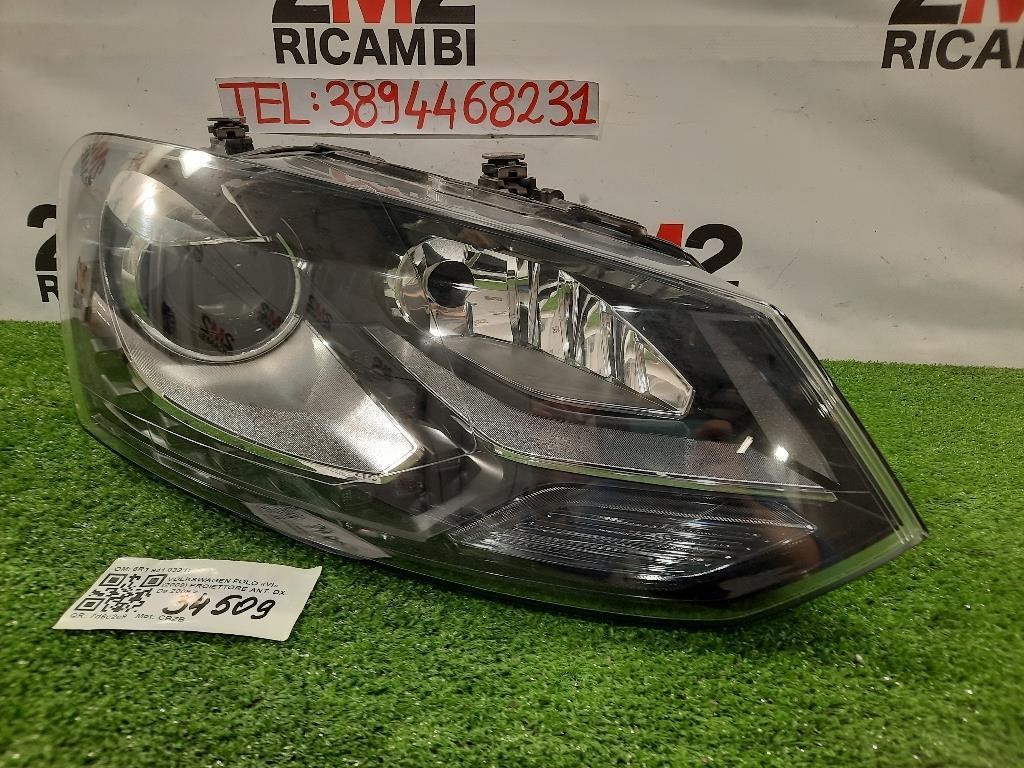 Proiettore ANT DX 6R1 941 032 D Volkswagen POLO VI 2009