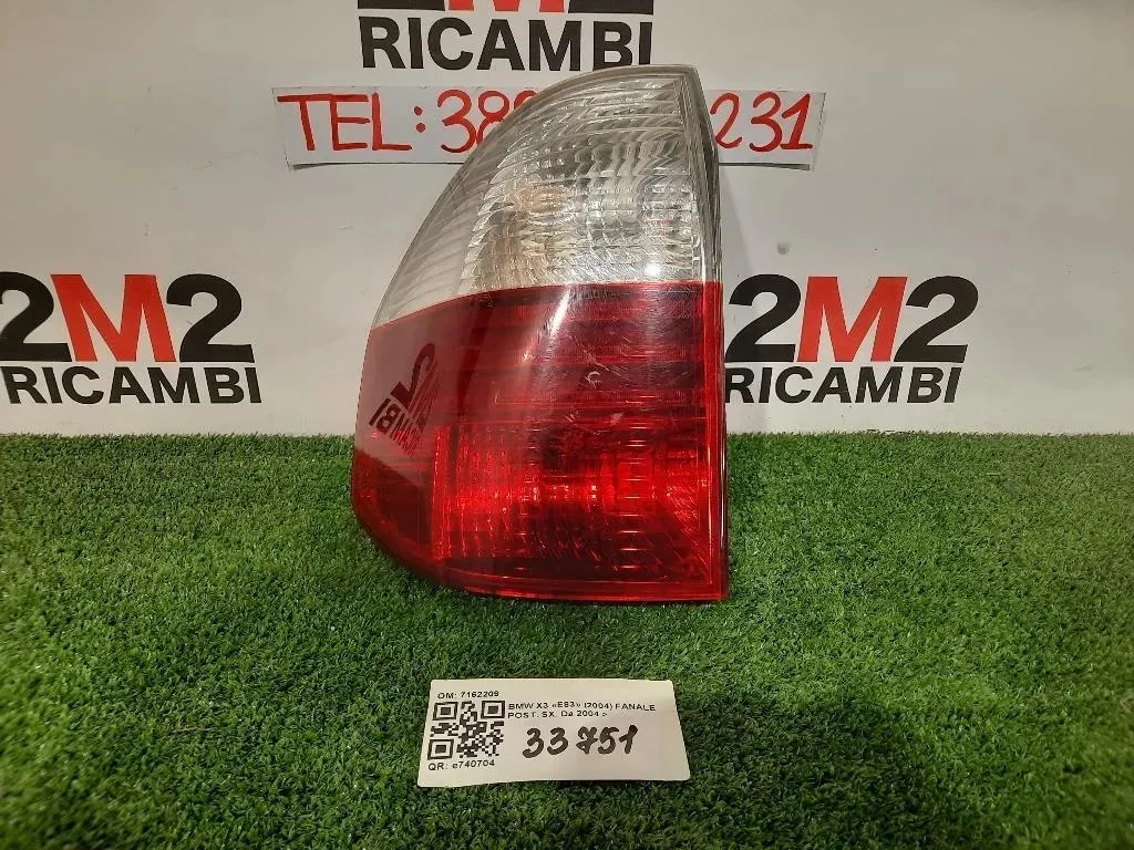 Fanale POST SX 7162209 Bmw X3 E83 2004