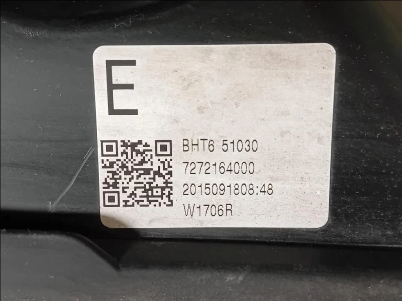 Proiettore ANT DX BHT6 51030 Mazda 3 III 2016