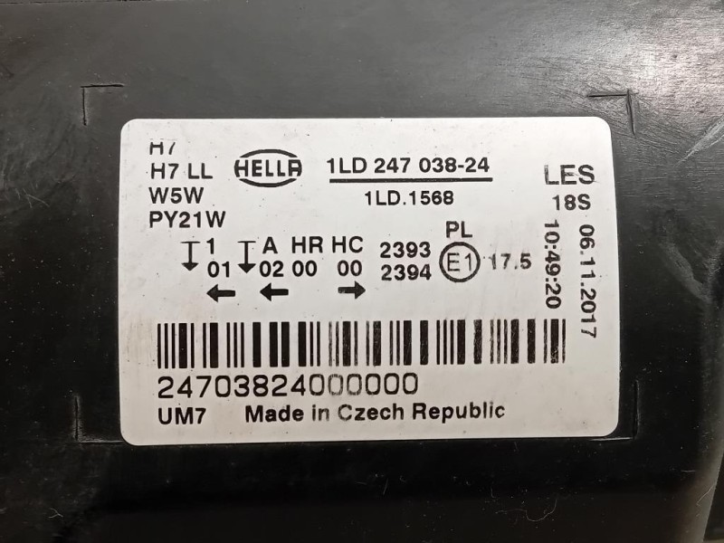 Fanale POST SX 96626995 Chevrolet Captiva I 2007