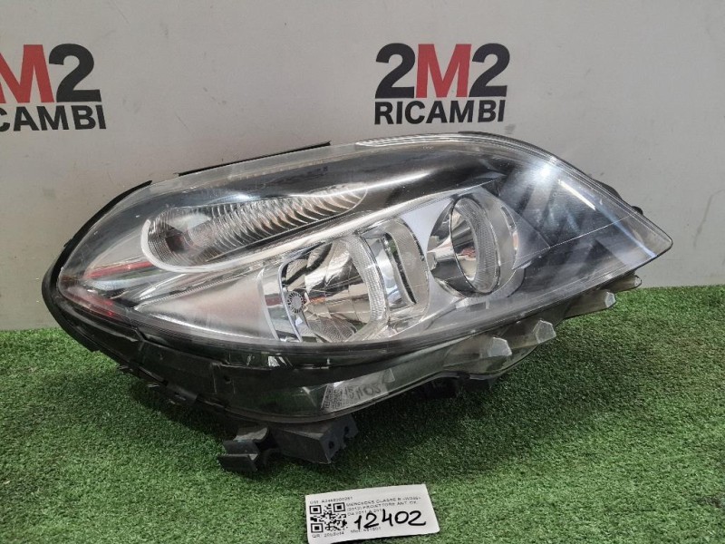 Proiettore ANT DX A2468200261 Mercedes Classe B W246 2012