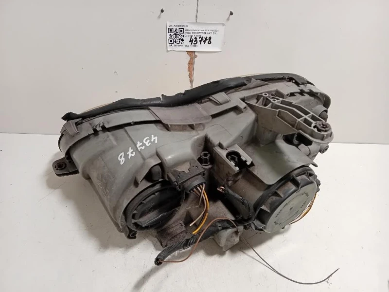 Proiettore ANT DX A2038203861 Mercedes Classe C W203 2000