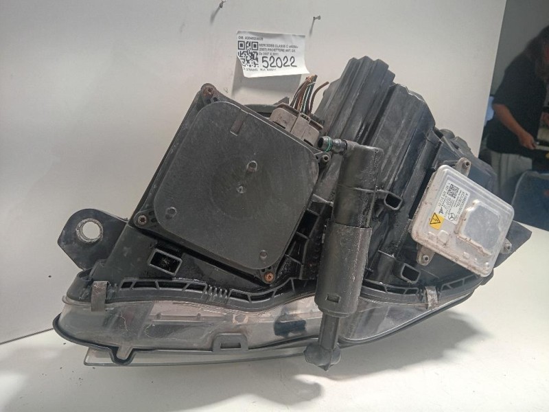 Proiettore ANT DX A2048204639 Mercedes Classe C W204 2007
