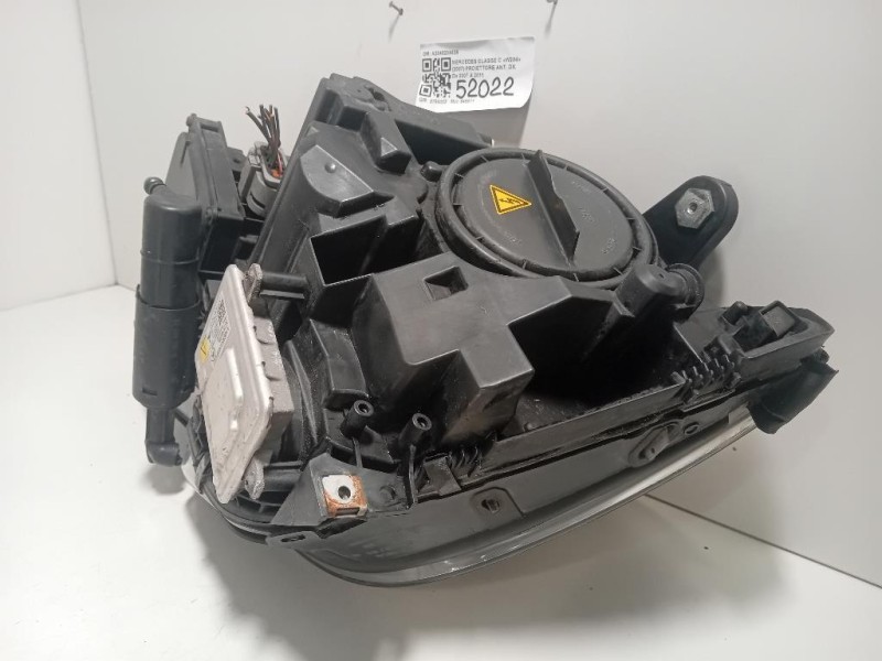 Proiettore ANT DX A2048204639 Mercedes Classe C W204 2007