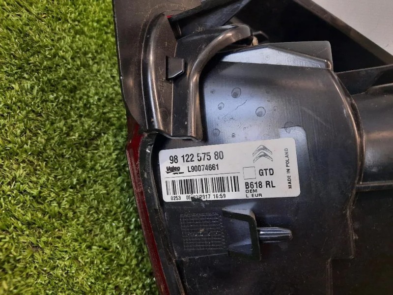 Fanale POST SX 9812257580 Citroen C3 III 2016