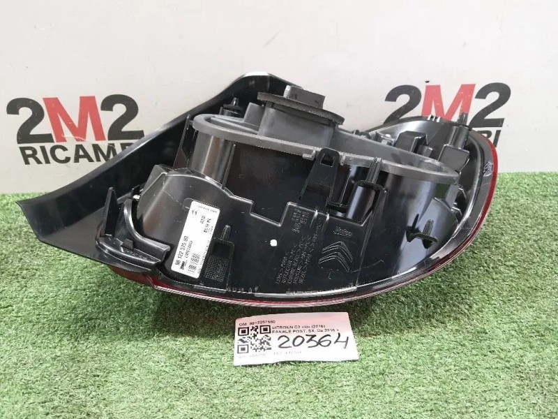 Fanale POST SX 9812257580 Citroen C3 III 2016