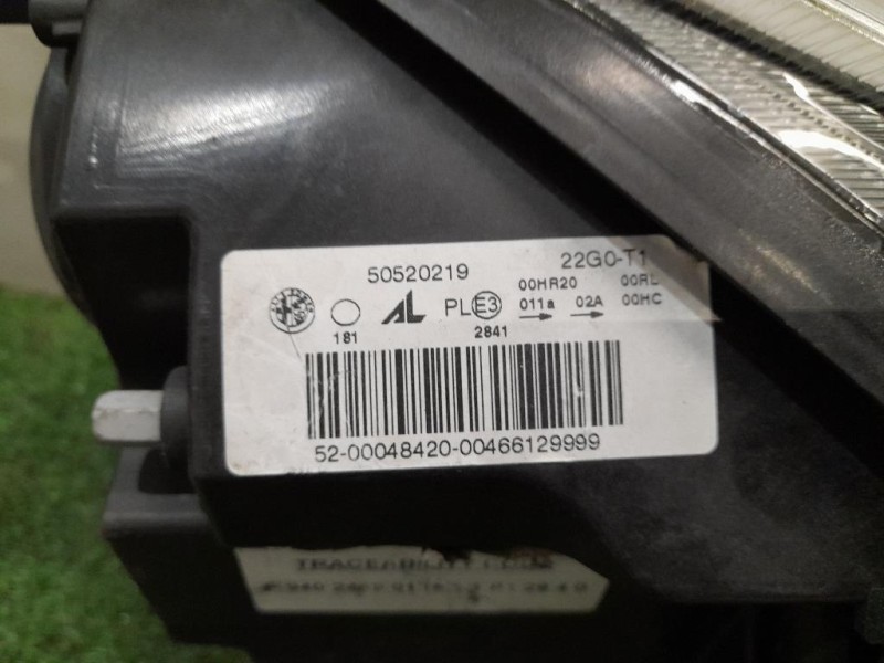 Proiettore ANT SX 50520219 Alfa Romeo Giulietta 2010