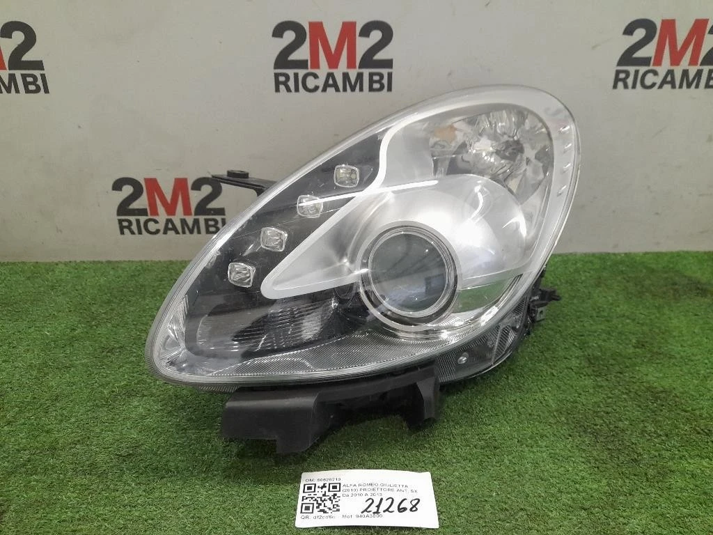 Proiettore ANT SX 50520219 Alfa Romeo Giulietta 2010