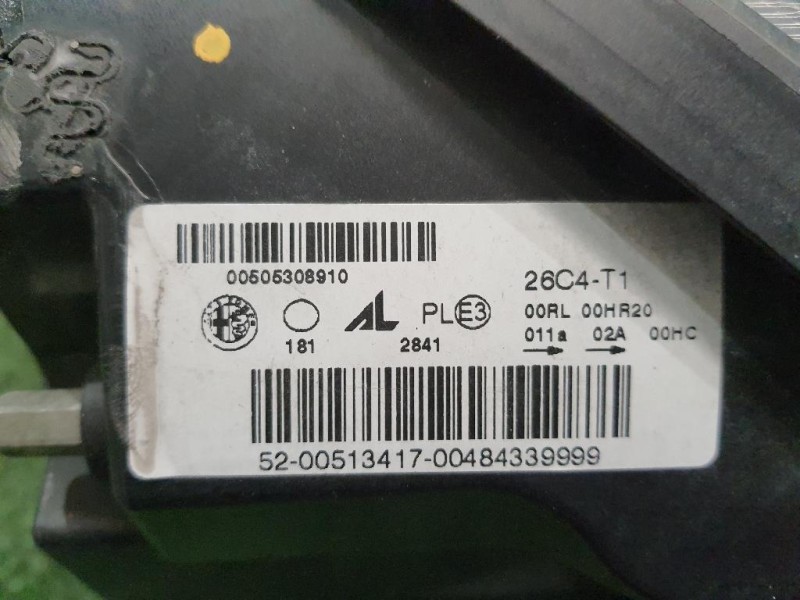 Fanale POST SX 9812257580 Citroen C3 III 2016