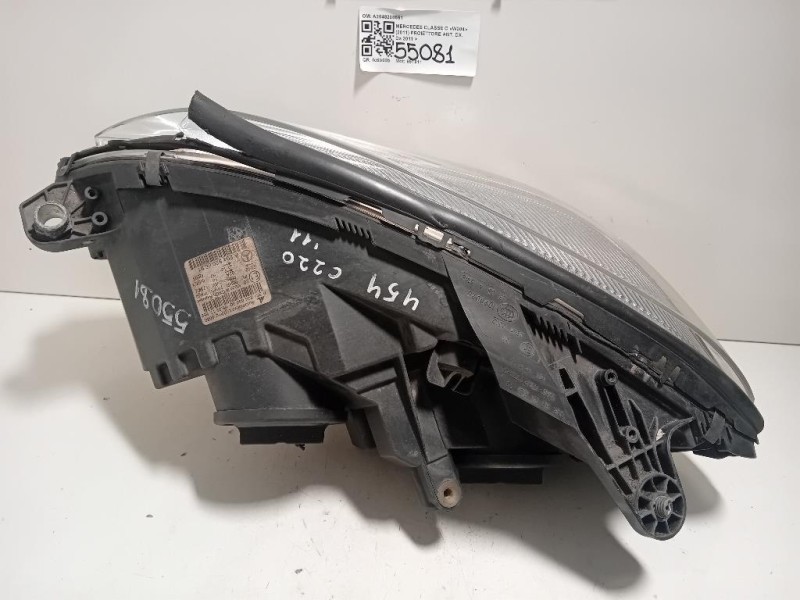 Proiettore ANT DX A2048208661 Mercedes Classe C W204 2011