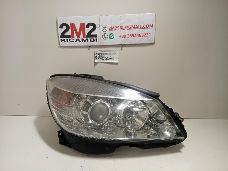 Proiettore ANT DX A2048208661 Mercedes Classe C W204 2011