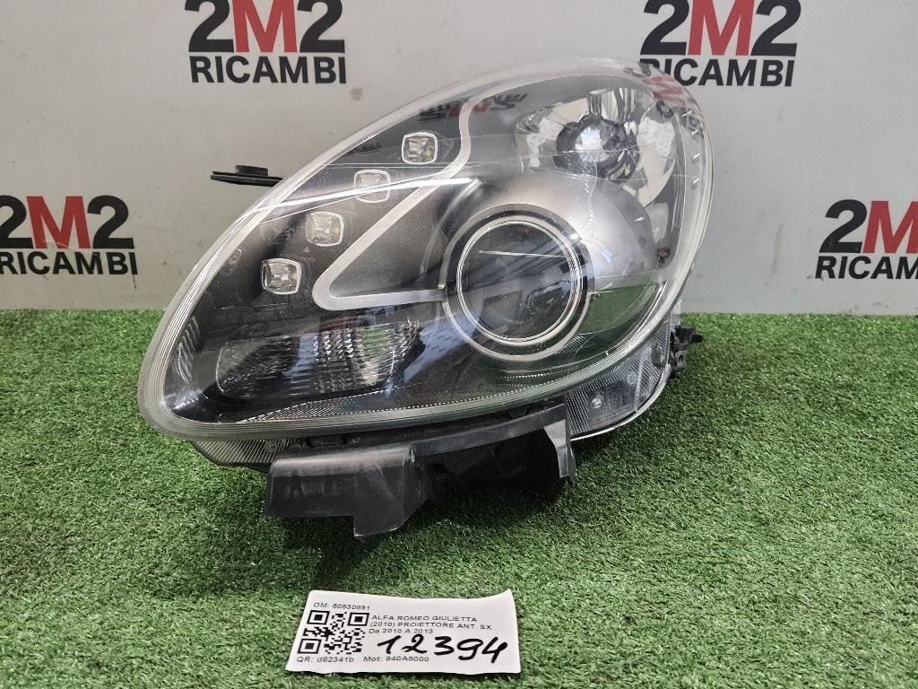 Proiettore ANT SX 50530891 Alfa Romeo Giulietta 2010
