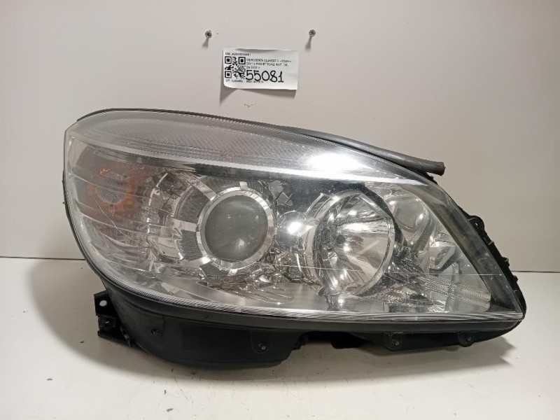 Proiettore ANT DX A2048208661 Mercedes Classe C W204 2011
