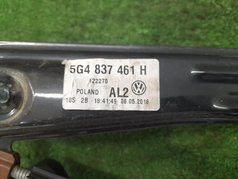 Alzacristallo Porta ANT SX 5G4837461H Volkswagen GOLF VII 2013