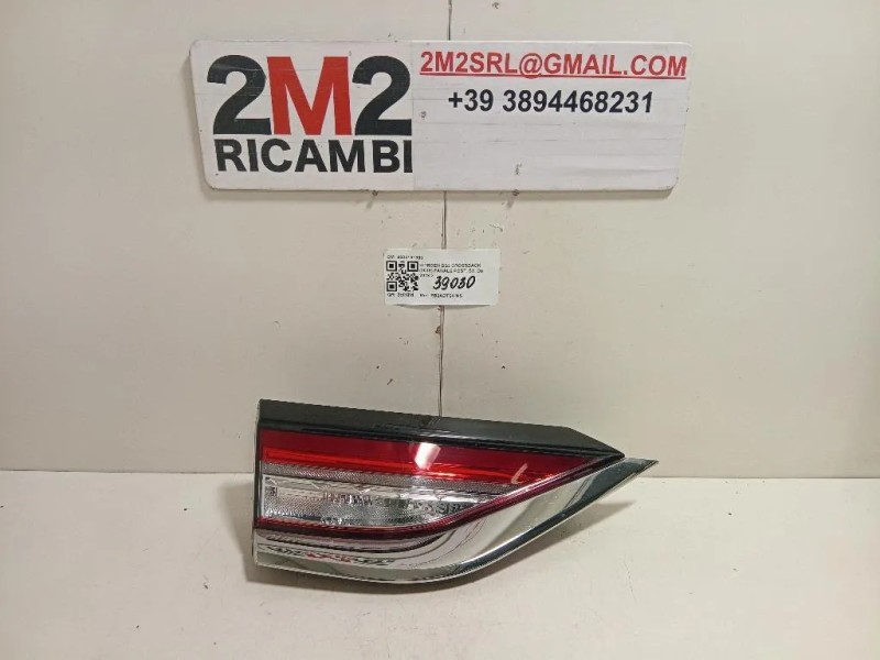 Fanale POST SX 9822181080 Citroen DS3 Crossback 2018